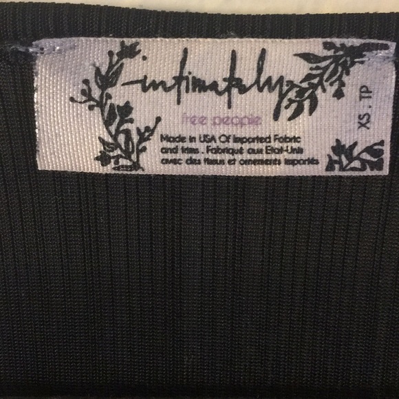 Free People Slinky Tank Black Size XS - Picture 3 of 6